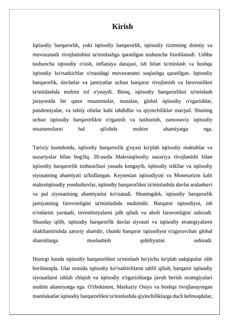 Iqtisodiy barqarorlik 3