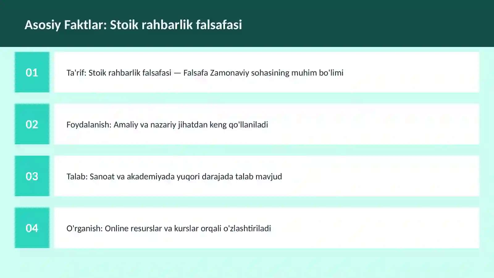 Stoik rahbarlik falsafasi 3