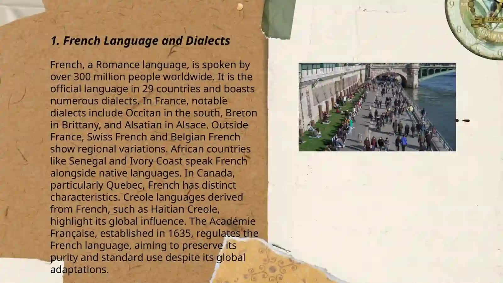 Information about France culture 3