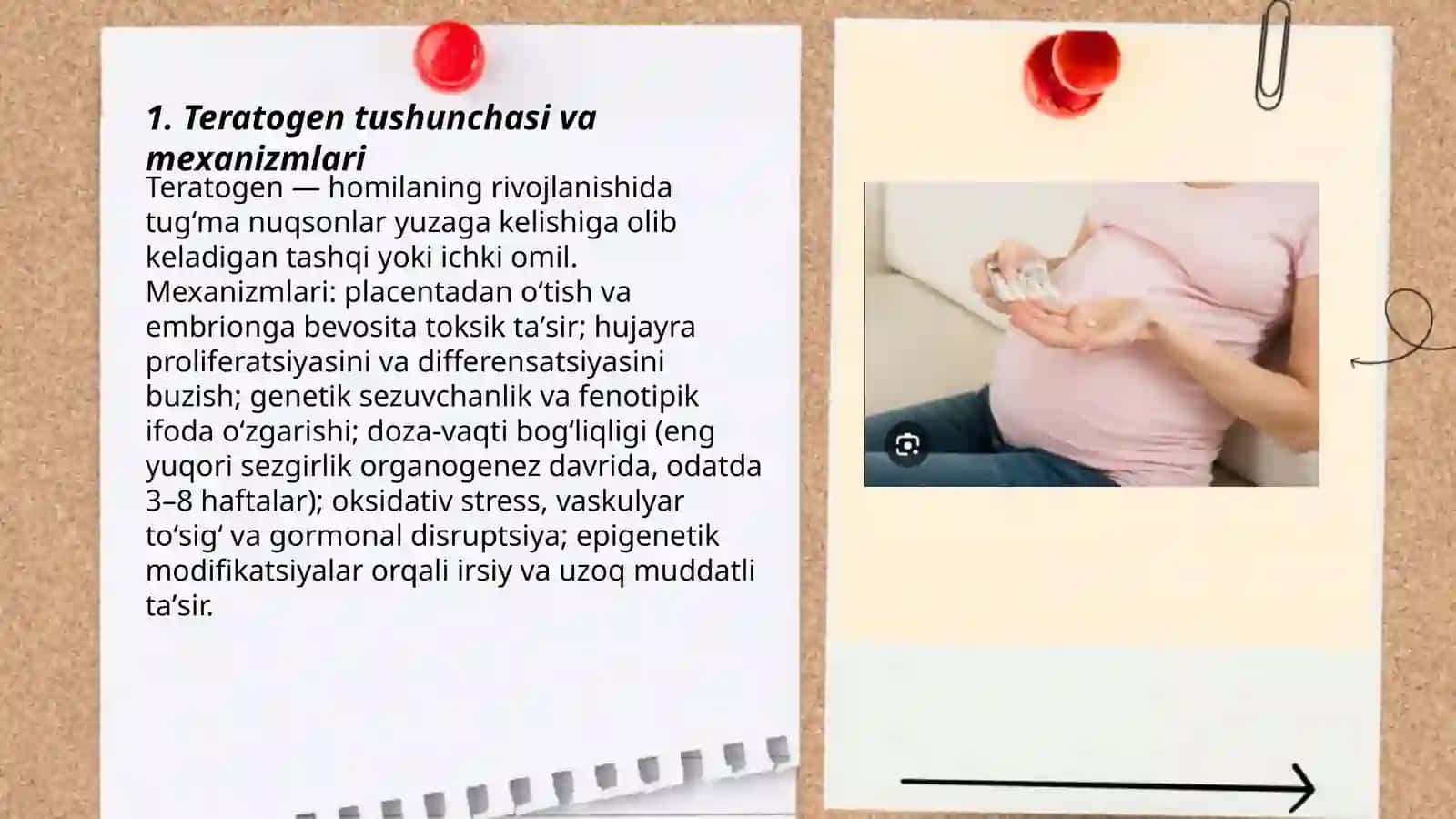 Dori vositalarining homilaga ta'siri 3