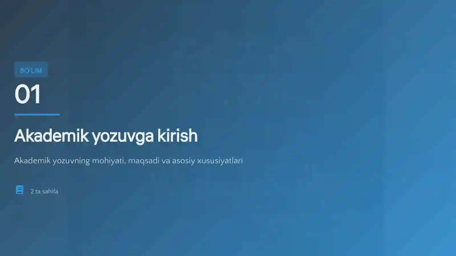 ILMIY FAOLIYAT ASOSLARI 3