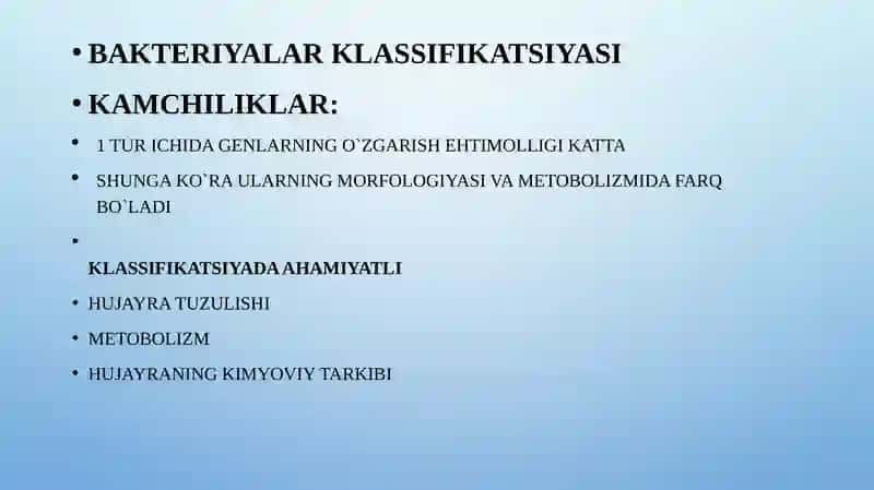 Bakteriyalarning“Berji”aniqlagichi 3