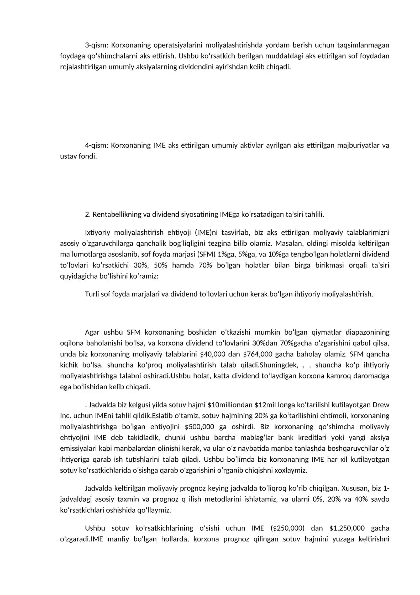 Moliyaviy prognoz 3