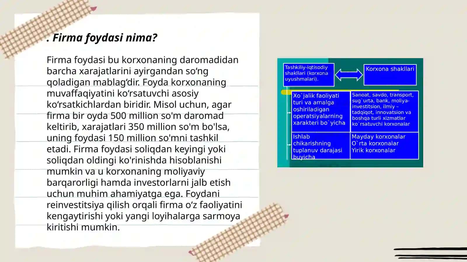Firma foydasi 3