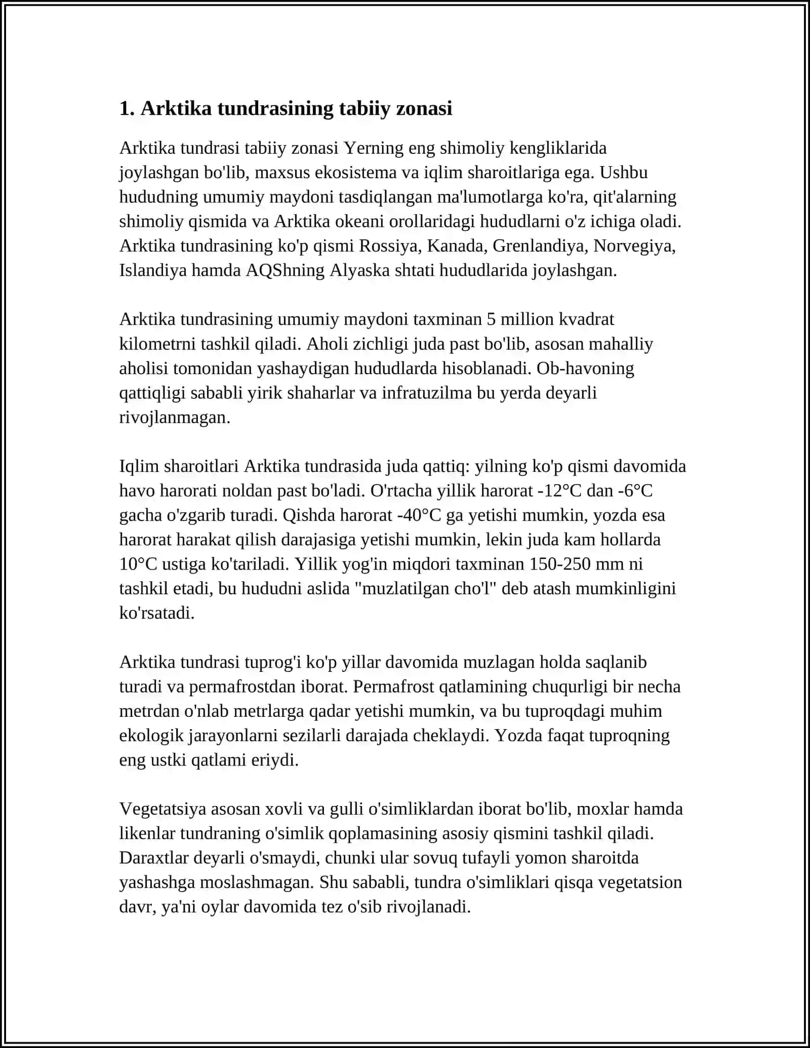 ARKTIKA VA SUBARKTIKA TUNDRA TUPROQLARI 3