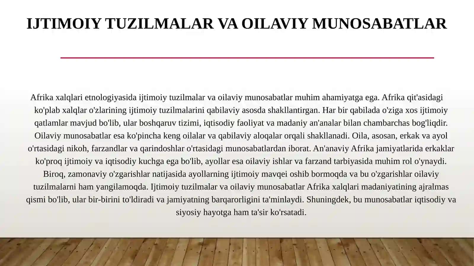 Afrika xalqlari etnologiyasi 3