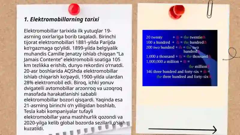 Elektromobillar va ularning imkoniyatlari 3