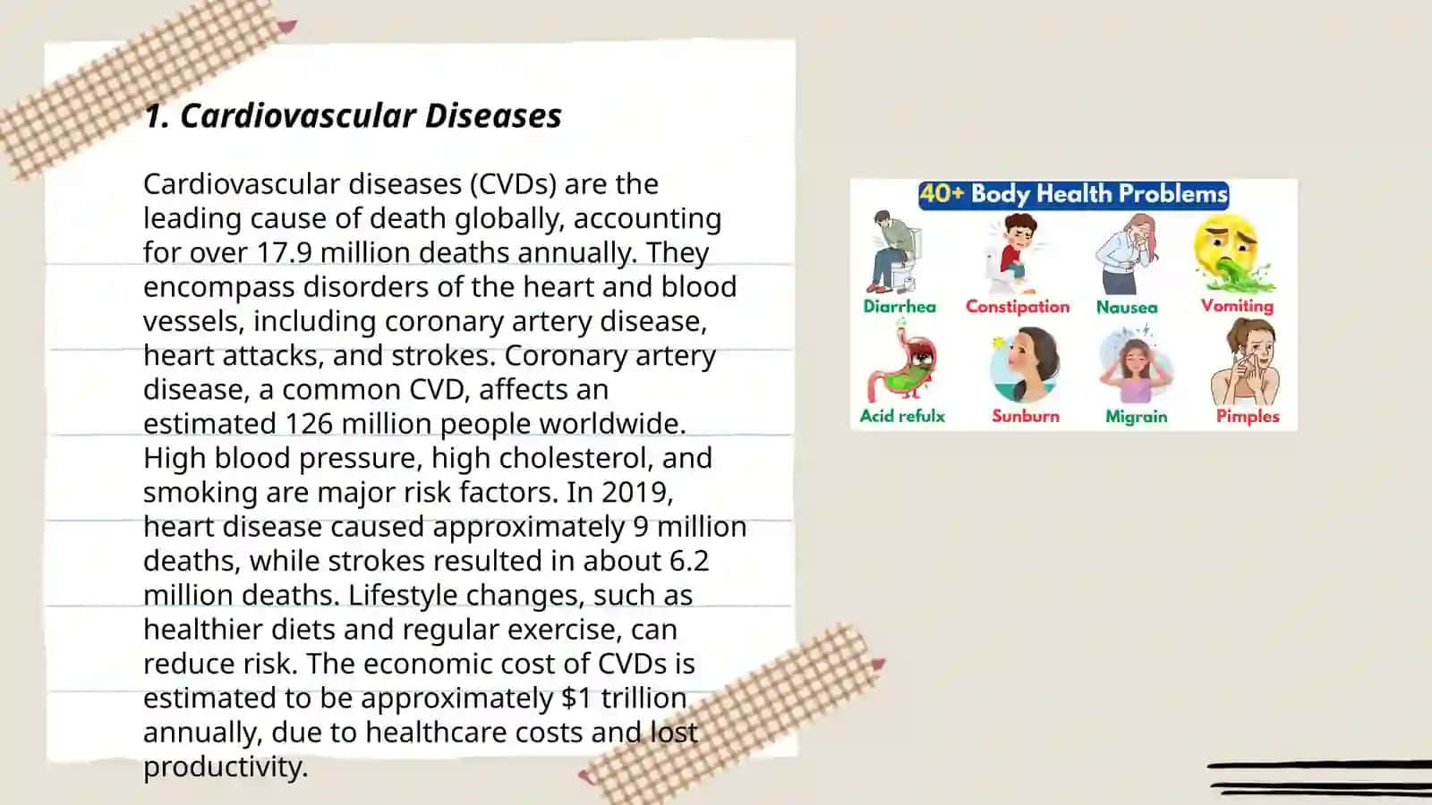 Health problems 3