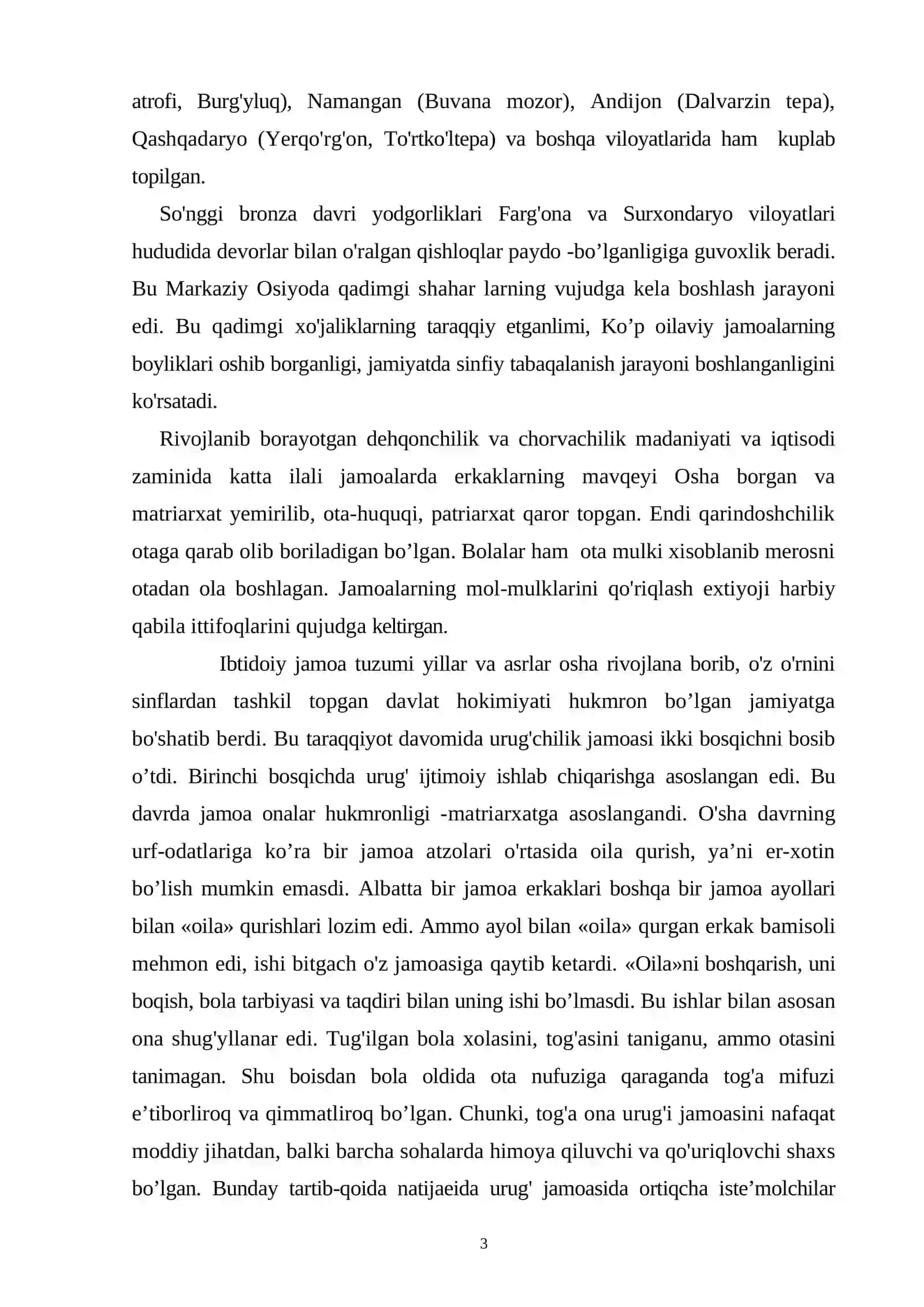 ILK TEMIR DAVRI TARIXIY MADANIY JARAYONLARI 3
