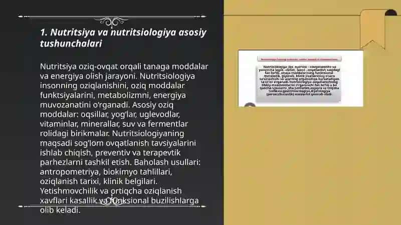 Nutritsiologiya asoslari 3