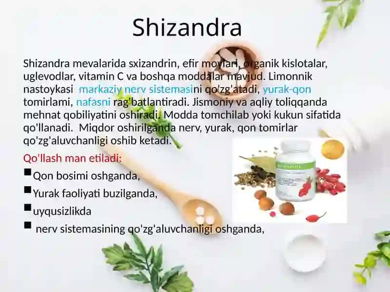 ORGANIZMNING UMUMIY TONUSINI OSHIRUVCHI MODDALAR 3