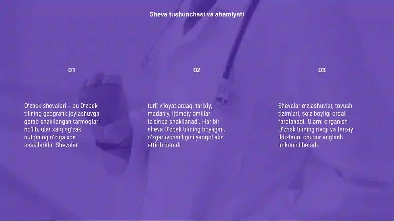 O'zbek shevlarining tasnifi 3