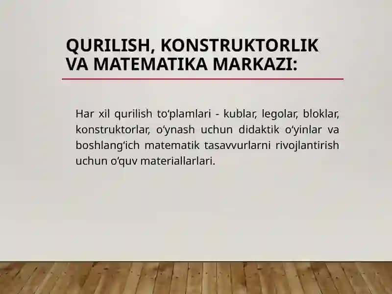 Qurilish, konstruktorlik va matematika markazi 3