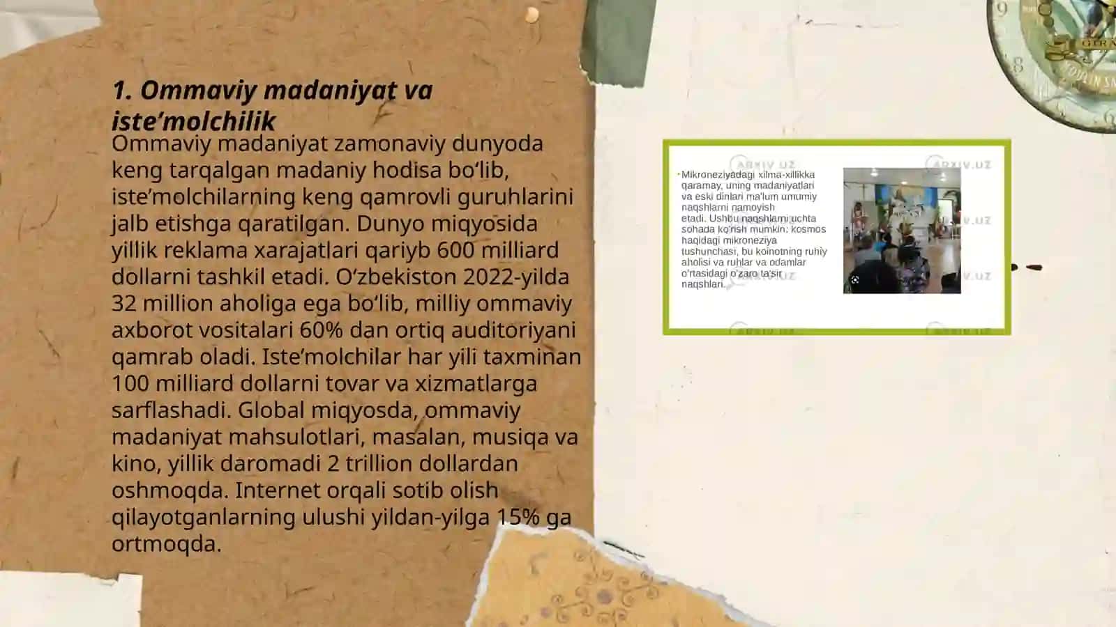 Ommaviy madaniyat va iste'molchilik 3