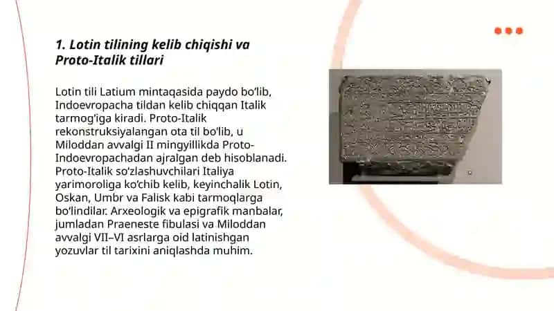 Lotin tili tarixi 3