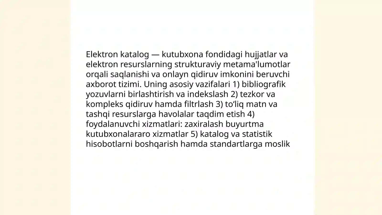 Elektron kutubxona elektron katalog 3
