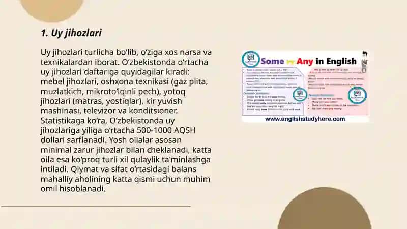 Uy jihozlari 3
