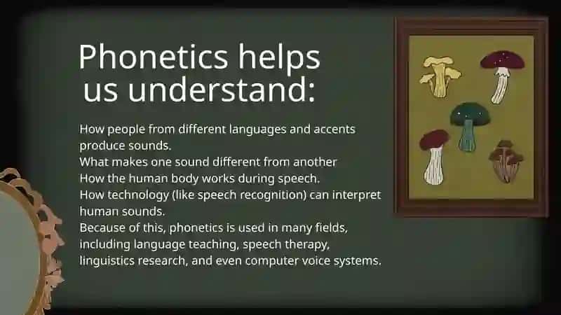 Phonetics as a branch of linguistics 3