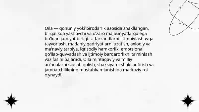 Oila tarbiyasi asoslari 3