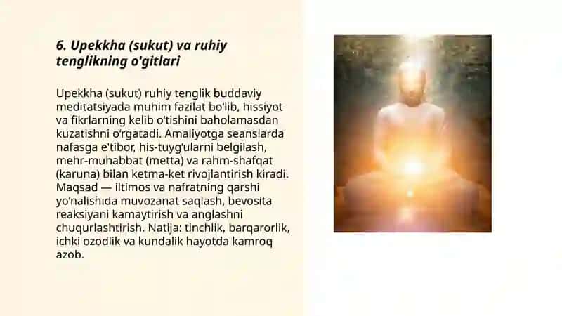 Buddizm amaliyotida meditatsiya 3