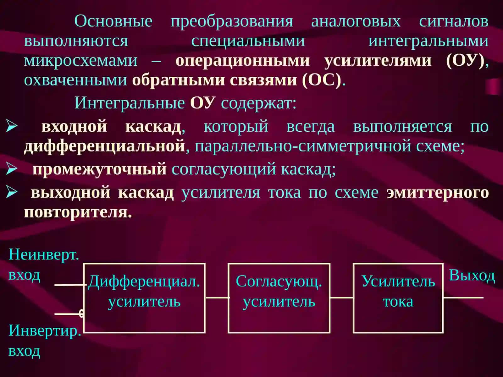 Операционные усилители 3