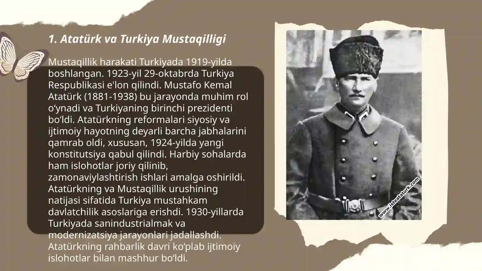 Atatürk va Turkiya Mustaqilligi 3
