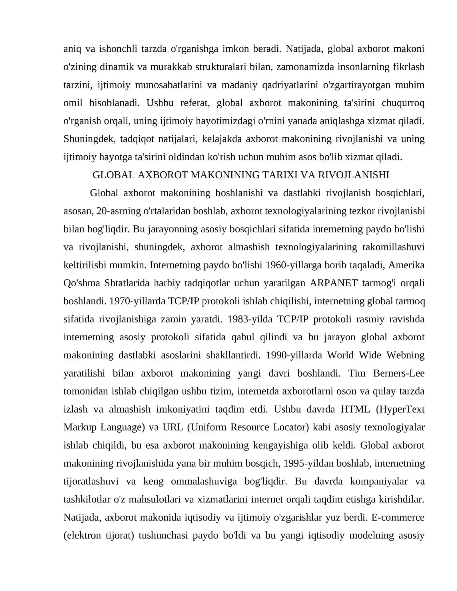 GLOBAL AXBOROT MAKONI VA UNING TASIRI 3