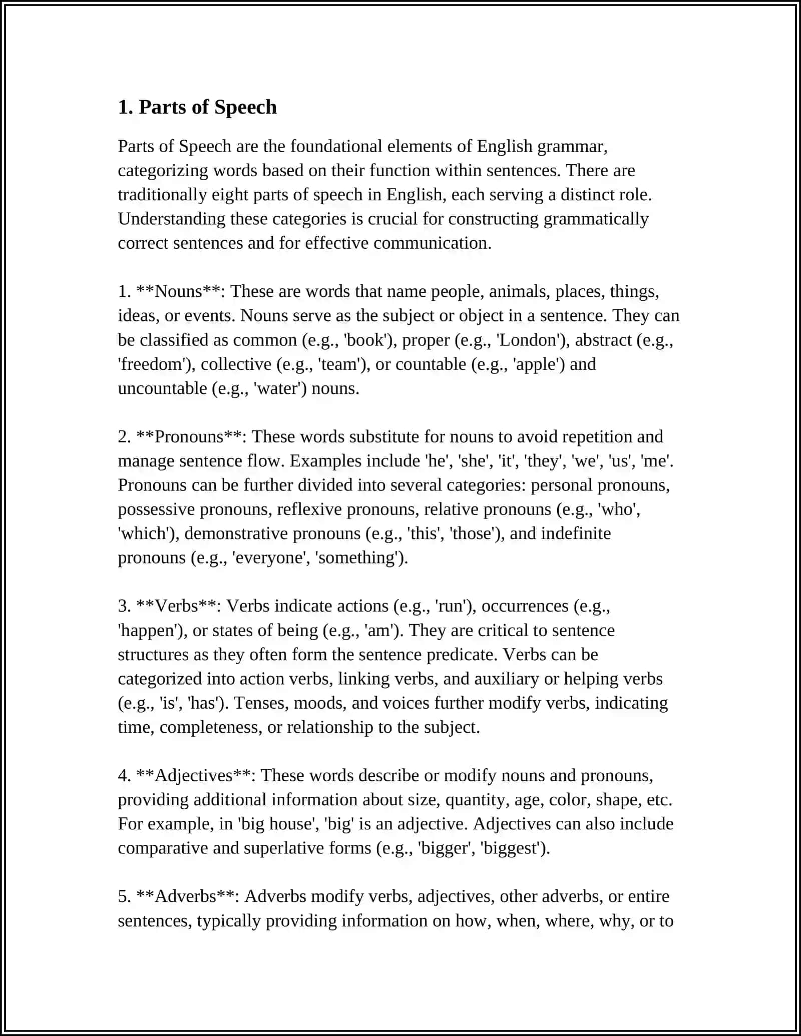INTRODUCTION TO THE COURSE PRACTICAL GRAMMAR 3