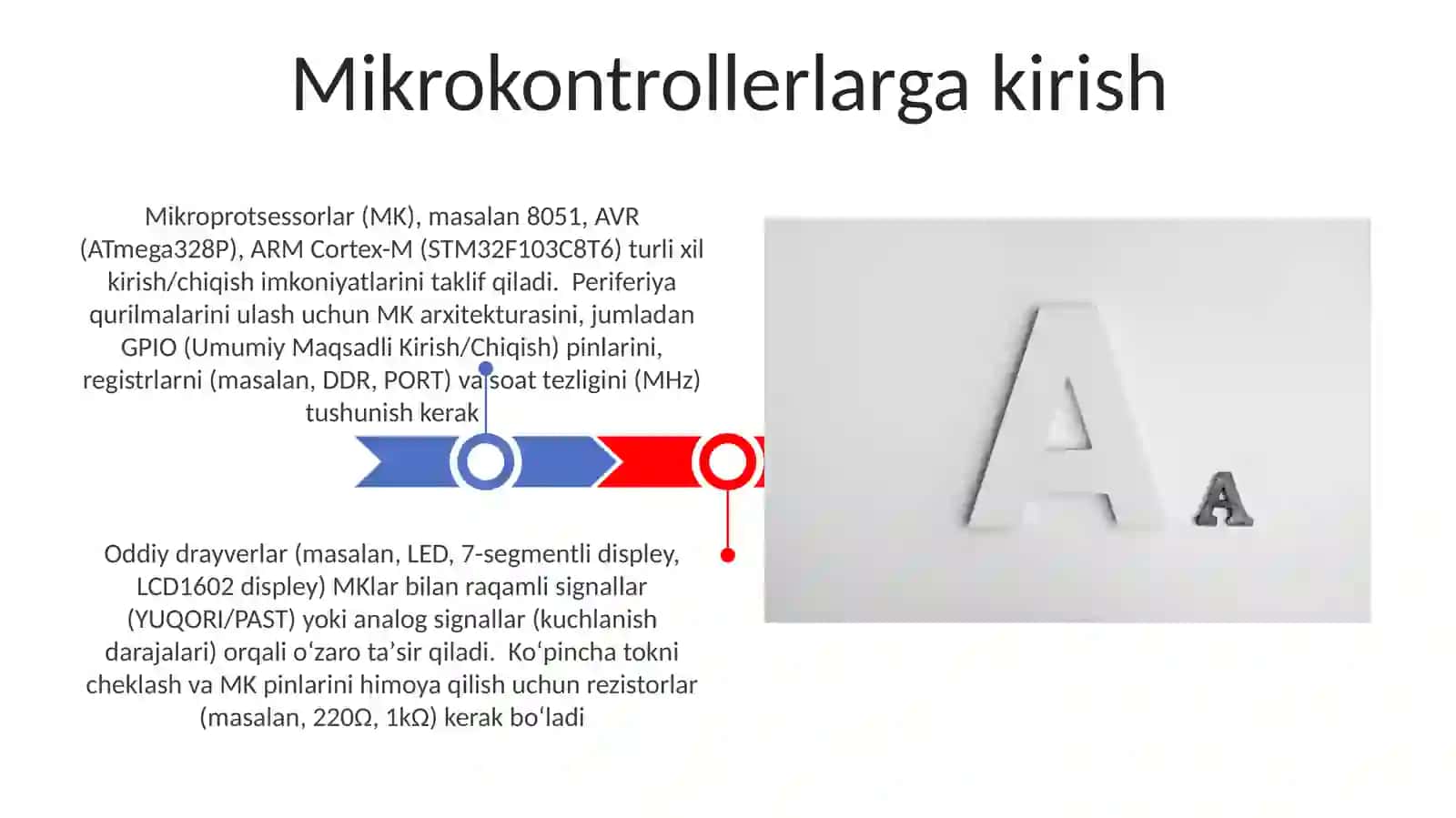 Yengil drayverlarni mikrokontrollerlarga ulash STEAM 3