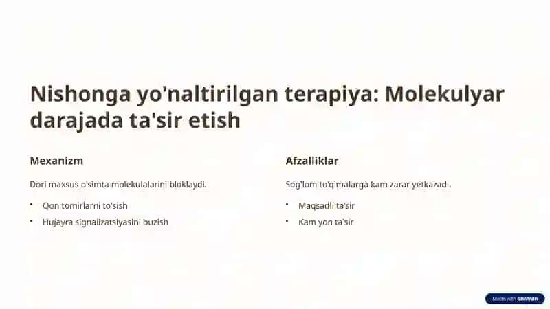 Kimyoterapiya: Asosiy tushunchalar va mexanizmlar 3