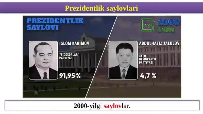 Mustaqil O‘zbekistonRespublikasiningtashkiltopishi 3