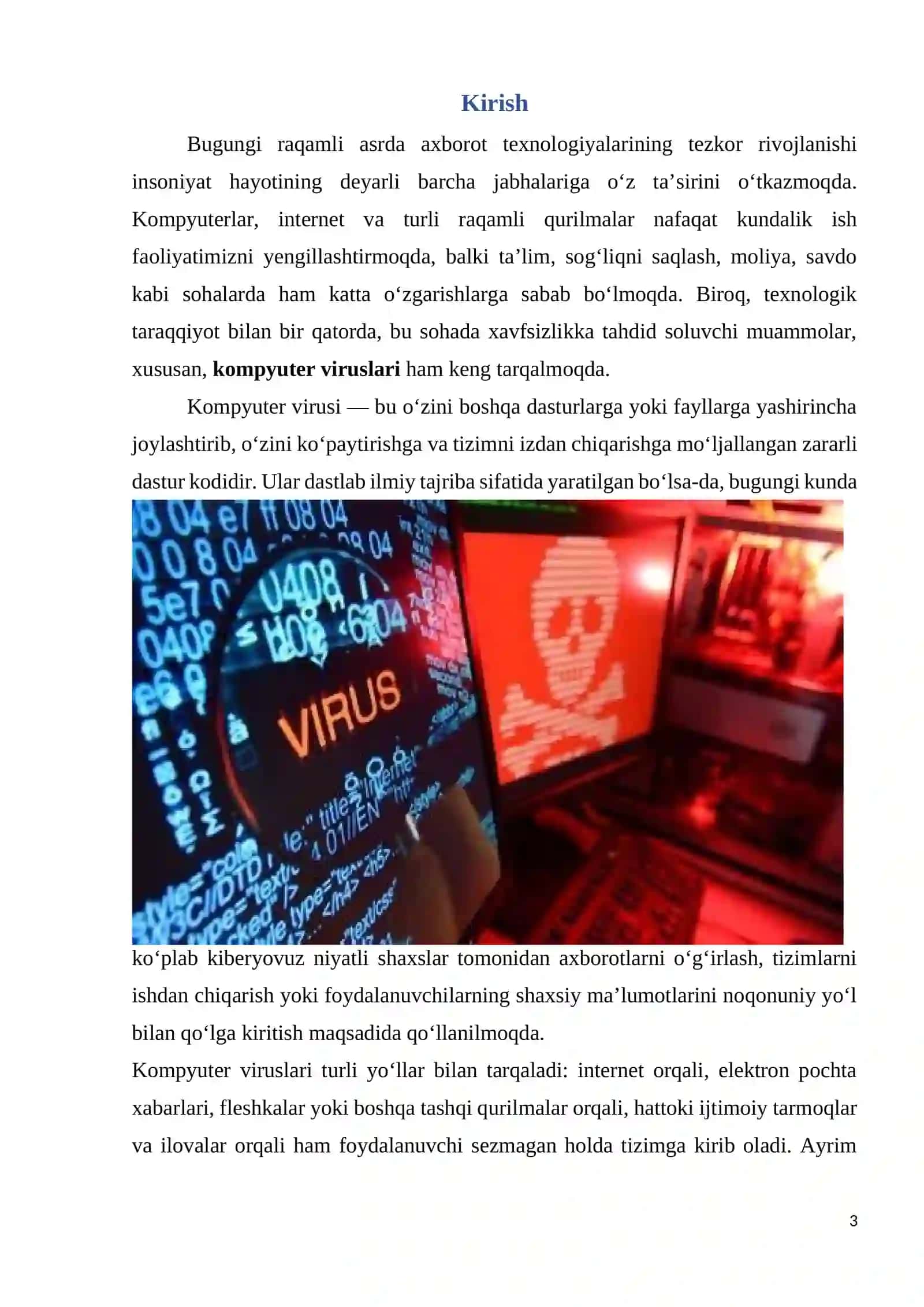 Kompyuter viruslari haqida 3