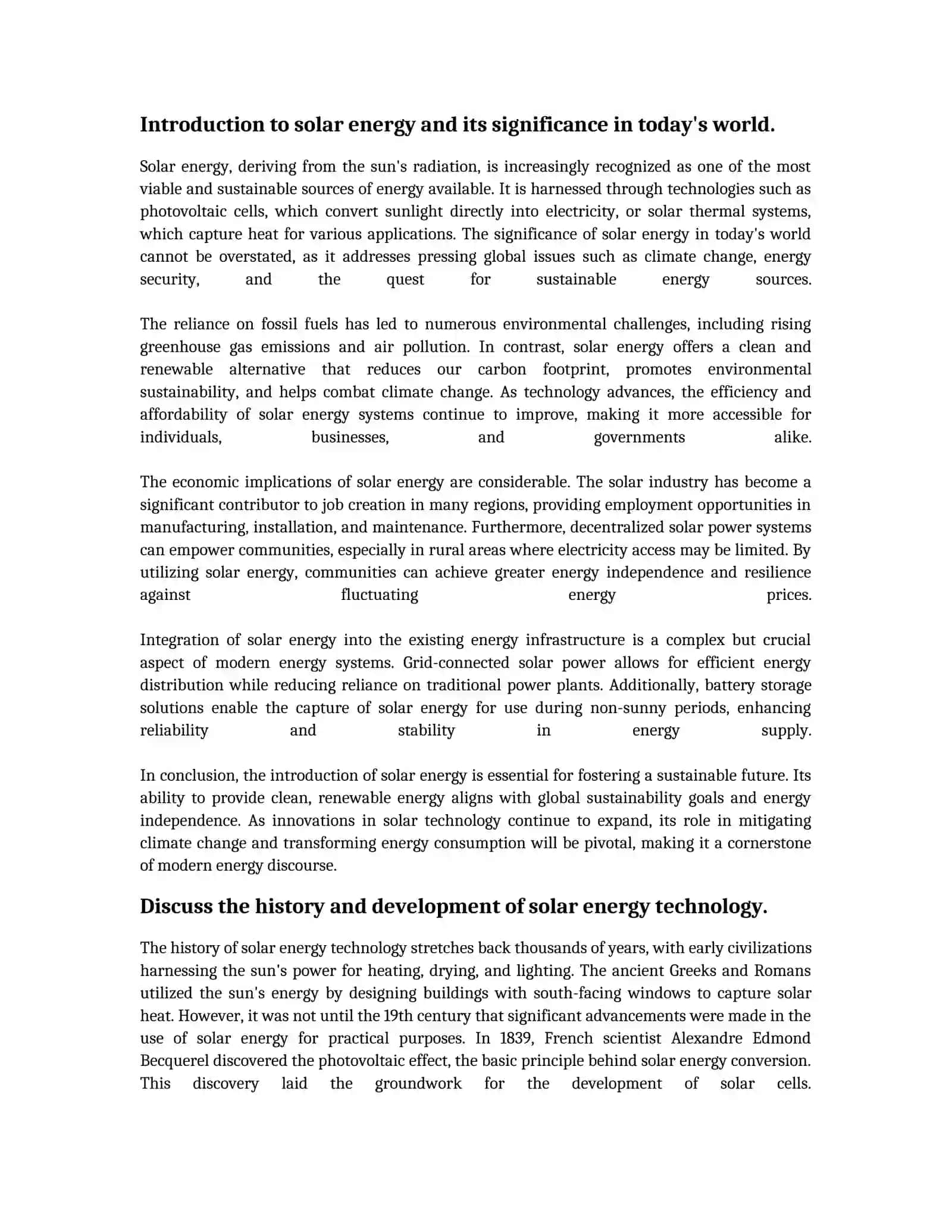 Solar energy 3