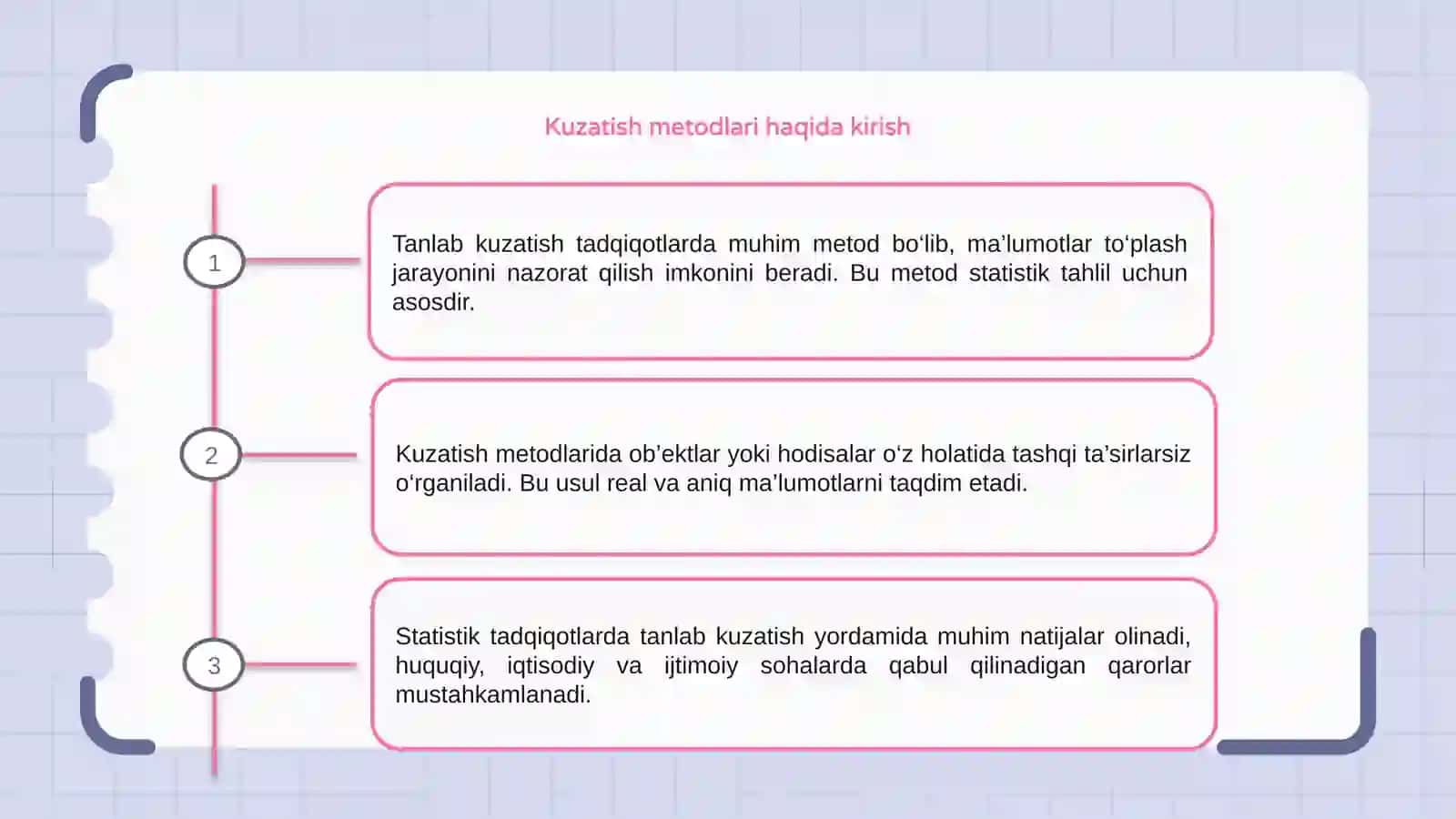 Statistik tadqiqotlarda tanlab kuzatish 3