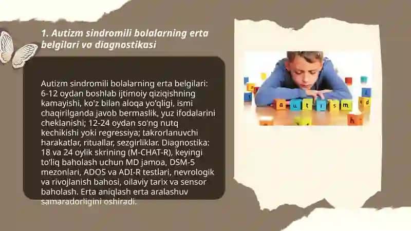 AUTIZM SINDROMILI BOLALAR 3