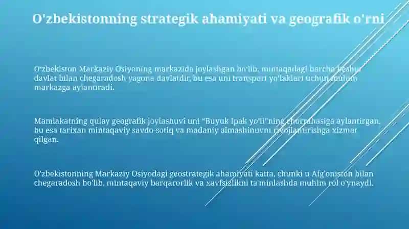 Geostrategiya va Tashqi Siyosat 3