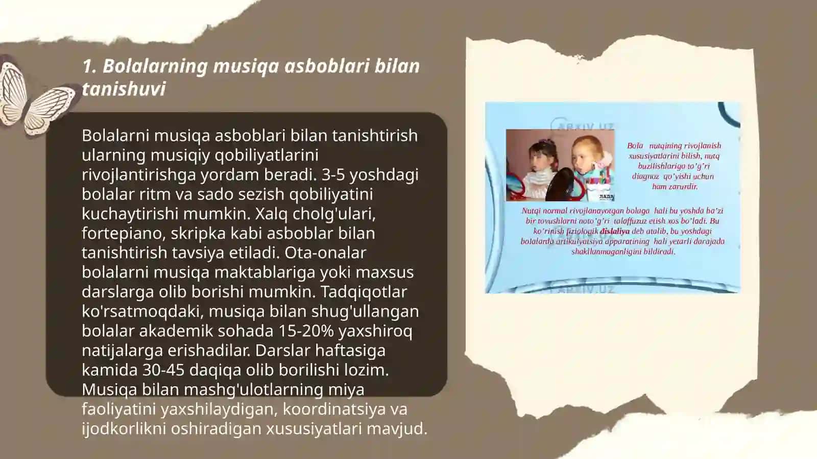 Bolalarning mustaqil musiqiy faoliyati 3