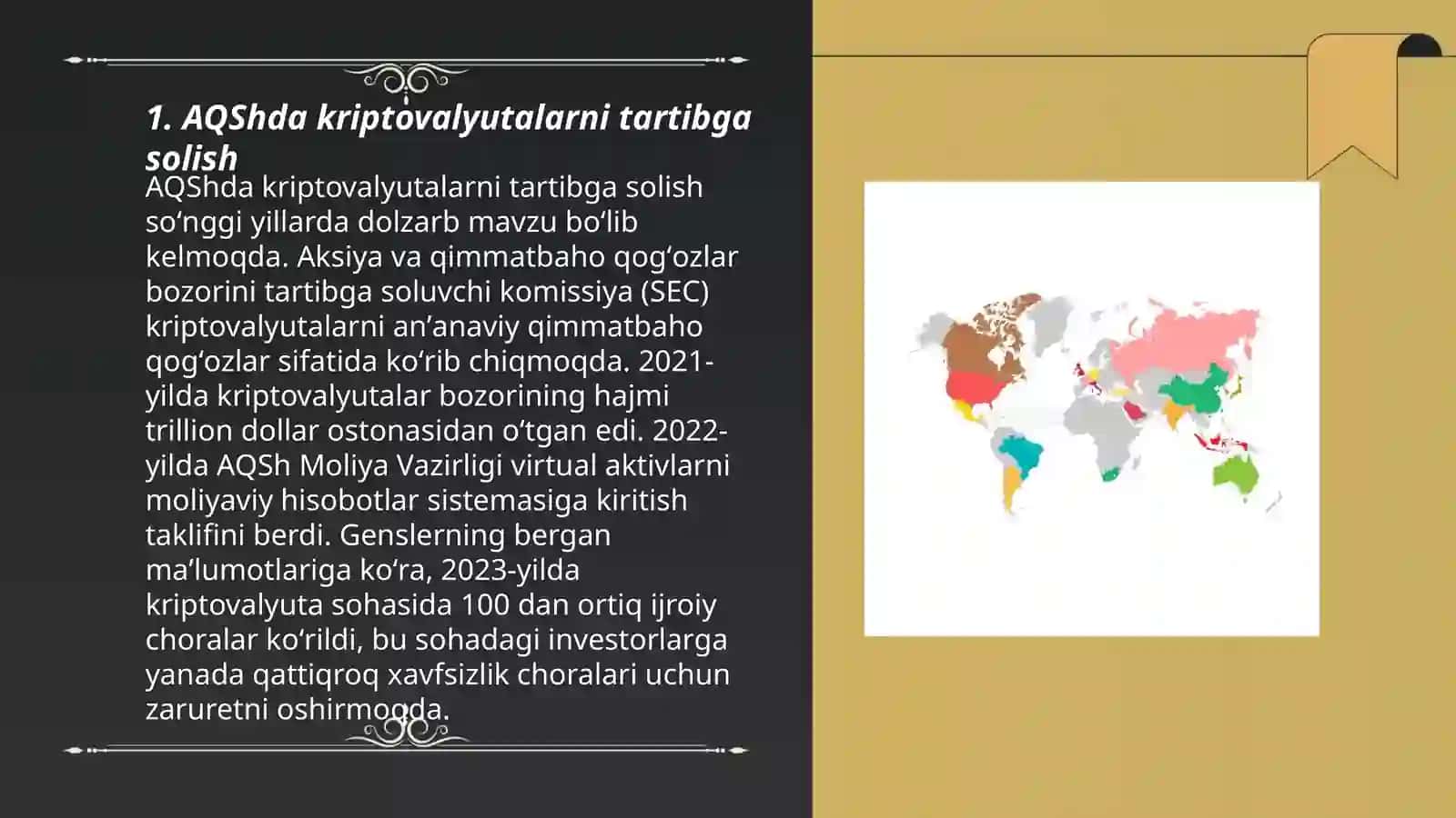 AQShda kriptovalyutalarni tartibga solish 3