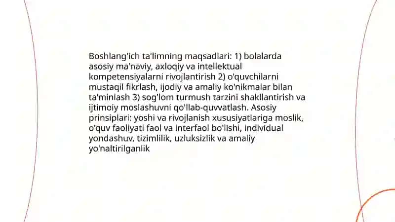 Boshlang'ich ta'lim didaktikasi 3