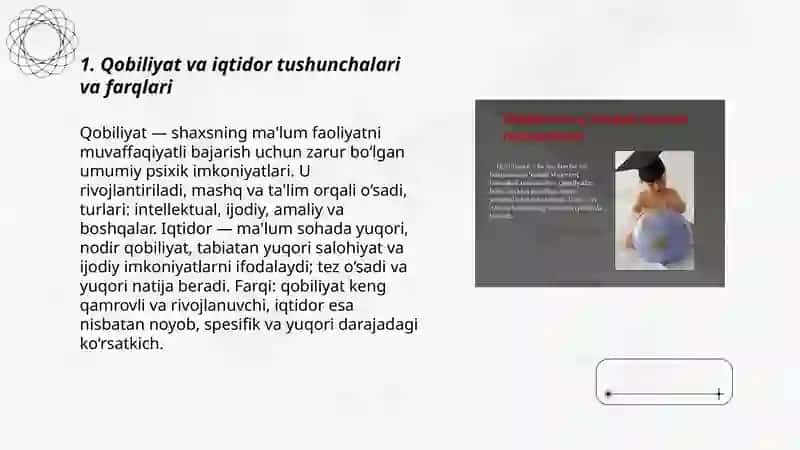 Qobiliyat va iqtidor 3