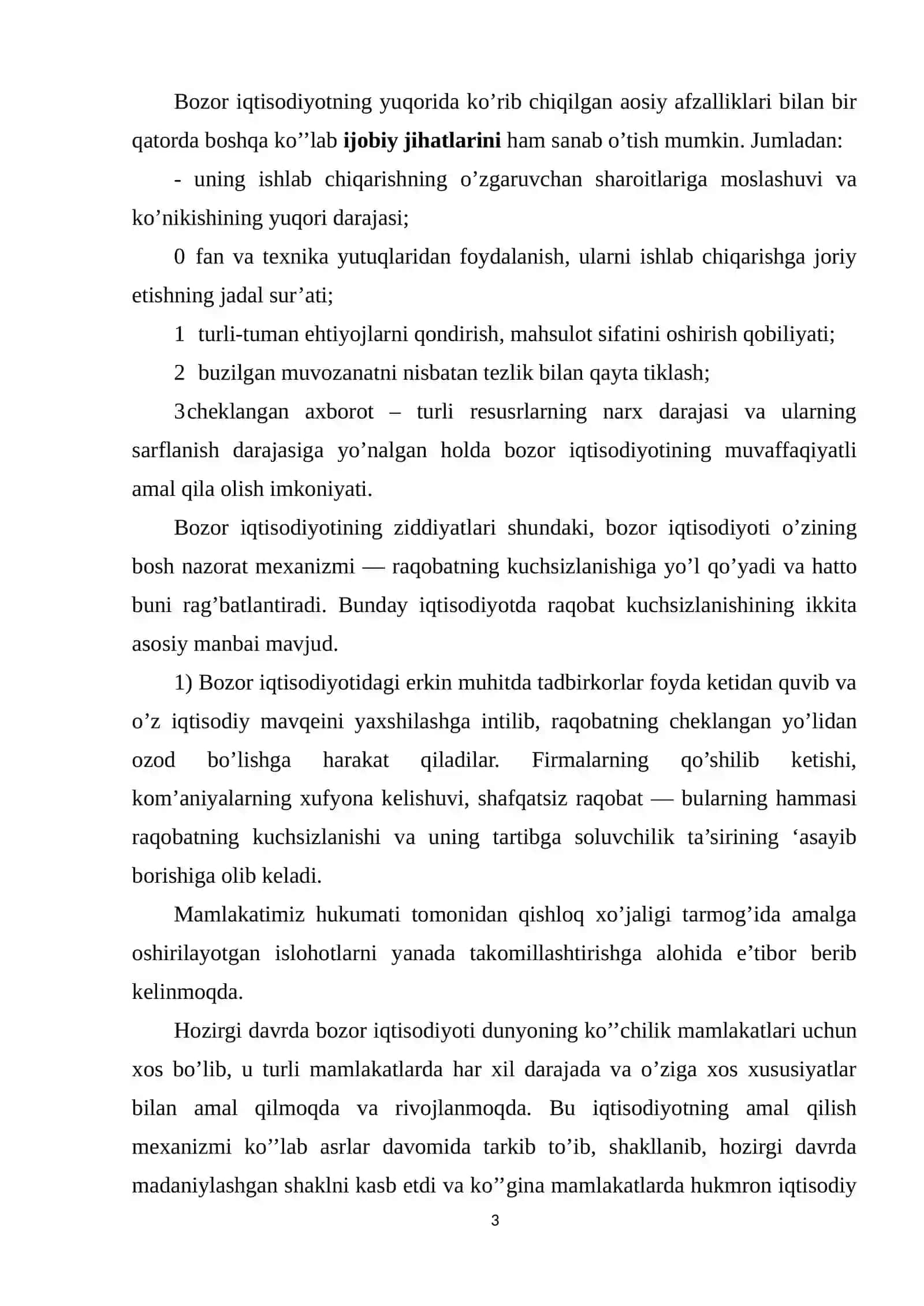 BOZOR MEXANIZMI 3