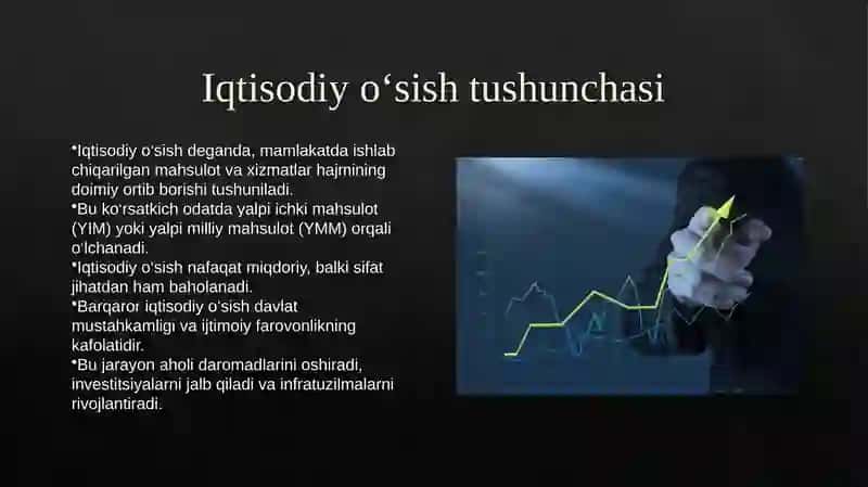 Iqtisodiy o‘sish 3