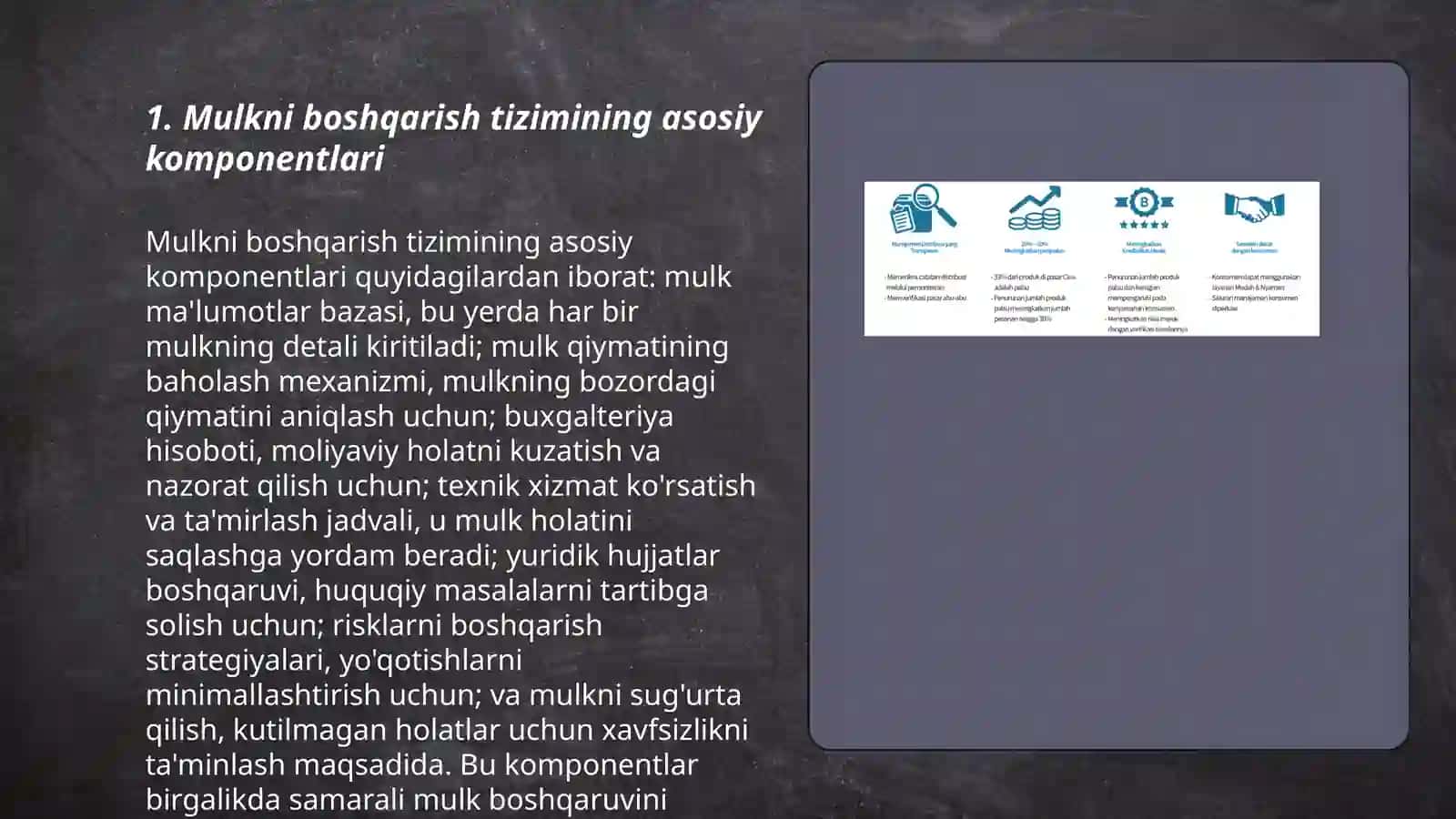 Mulkni boshqarish tizimini ishlab chiqish 3