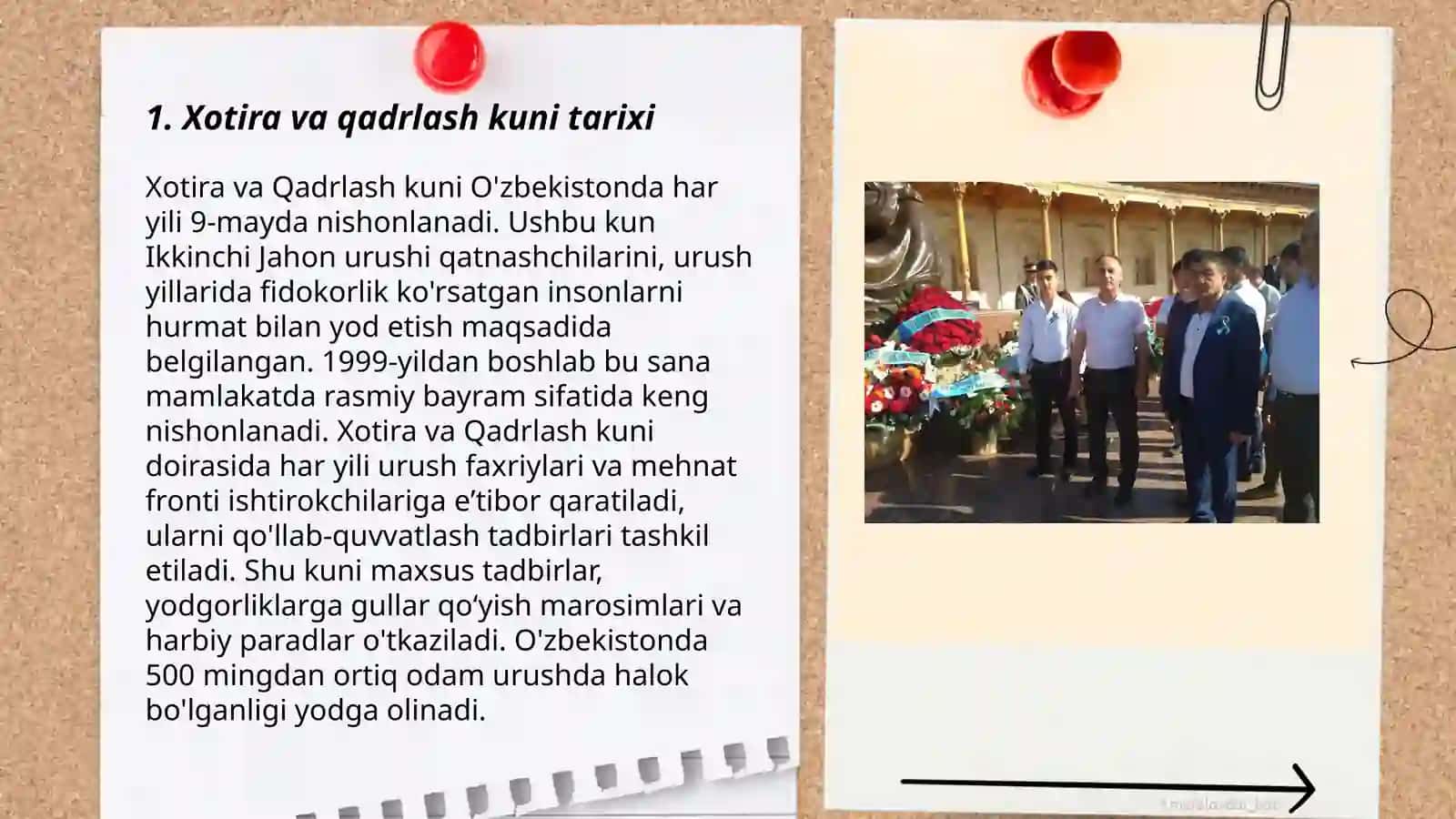 Xotira va Qadrlash kuni 3