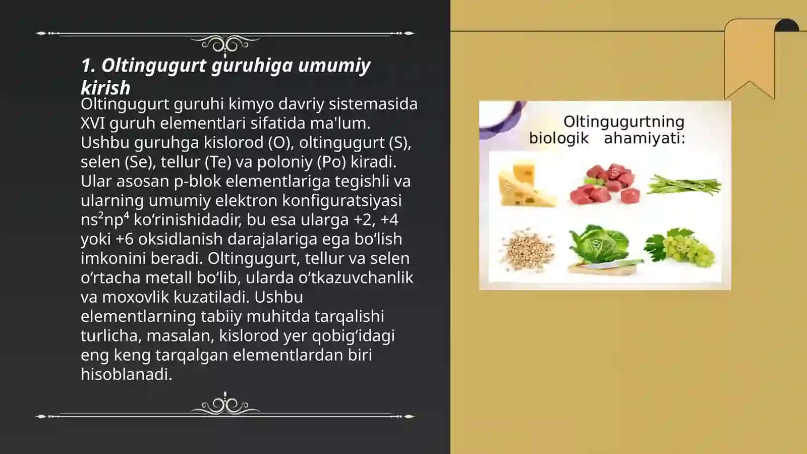 Oltingugurt guruhi menirallari 3