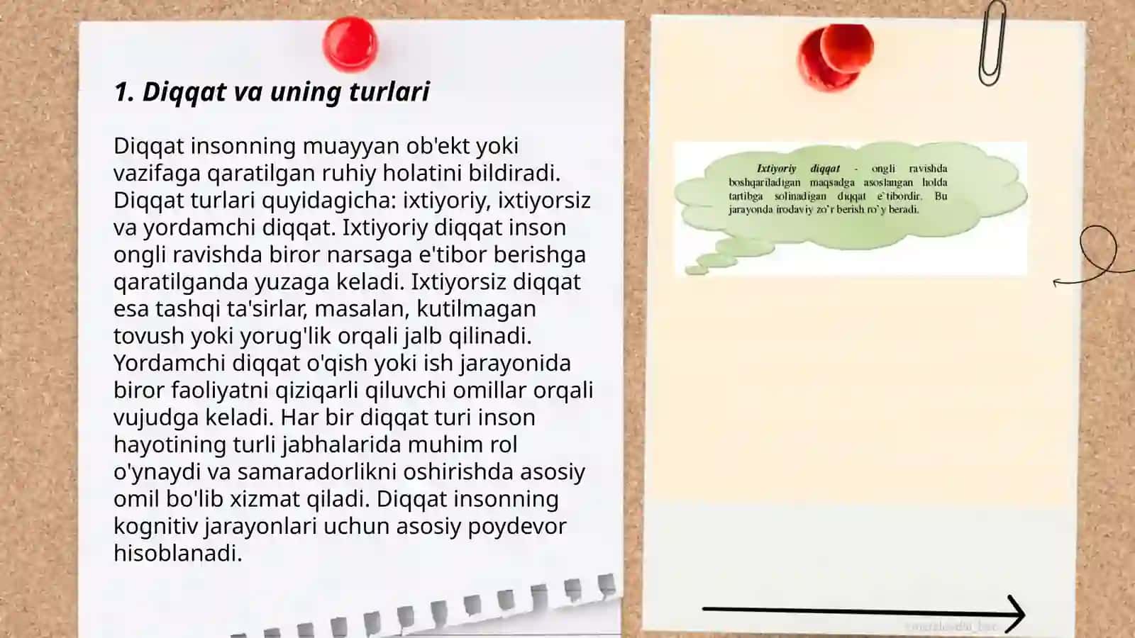 Shaxsning bilish jarayonlar psixologiyasi 3