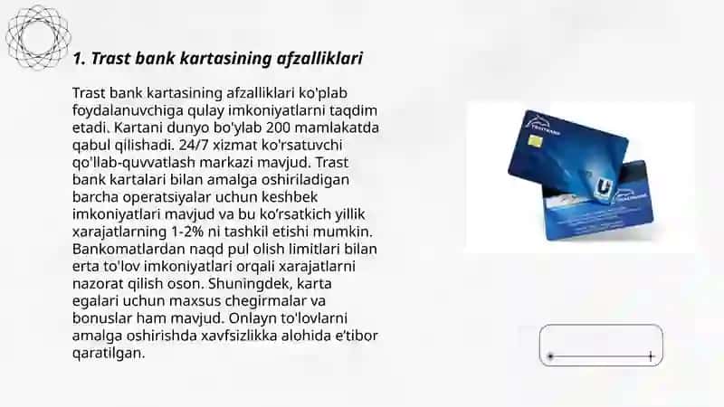 Trast bank kartasi 3