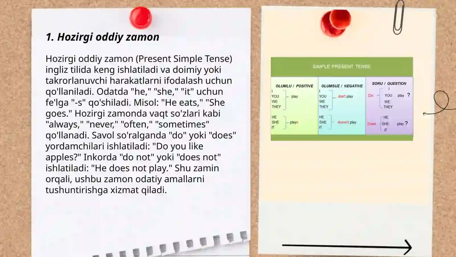 PAST SIMPLE PRESENT SIMPLE 3