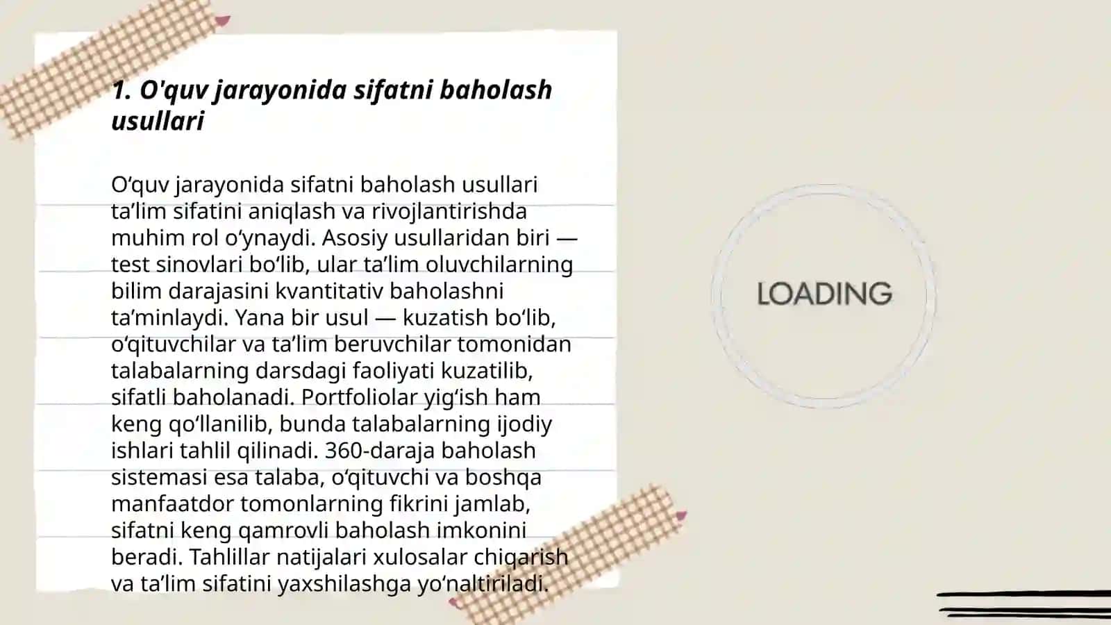 Овқатланишнинг талаб сифати 3