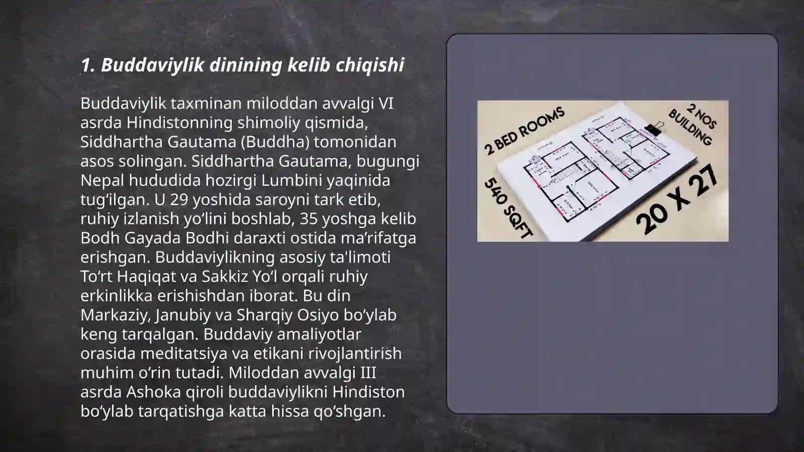Buddaviylik dinining paydo bo'lishi 3